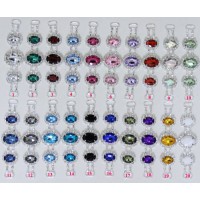 Rhinestone Connector Wedding Bridal Supply Bikini Connector Headband Connectors Dress Gown Buckle Bag Shoe Buckle Mygbc005